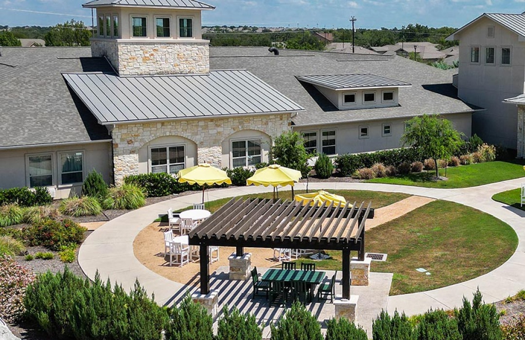 oak village aerial